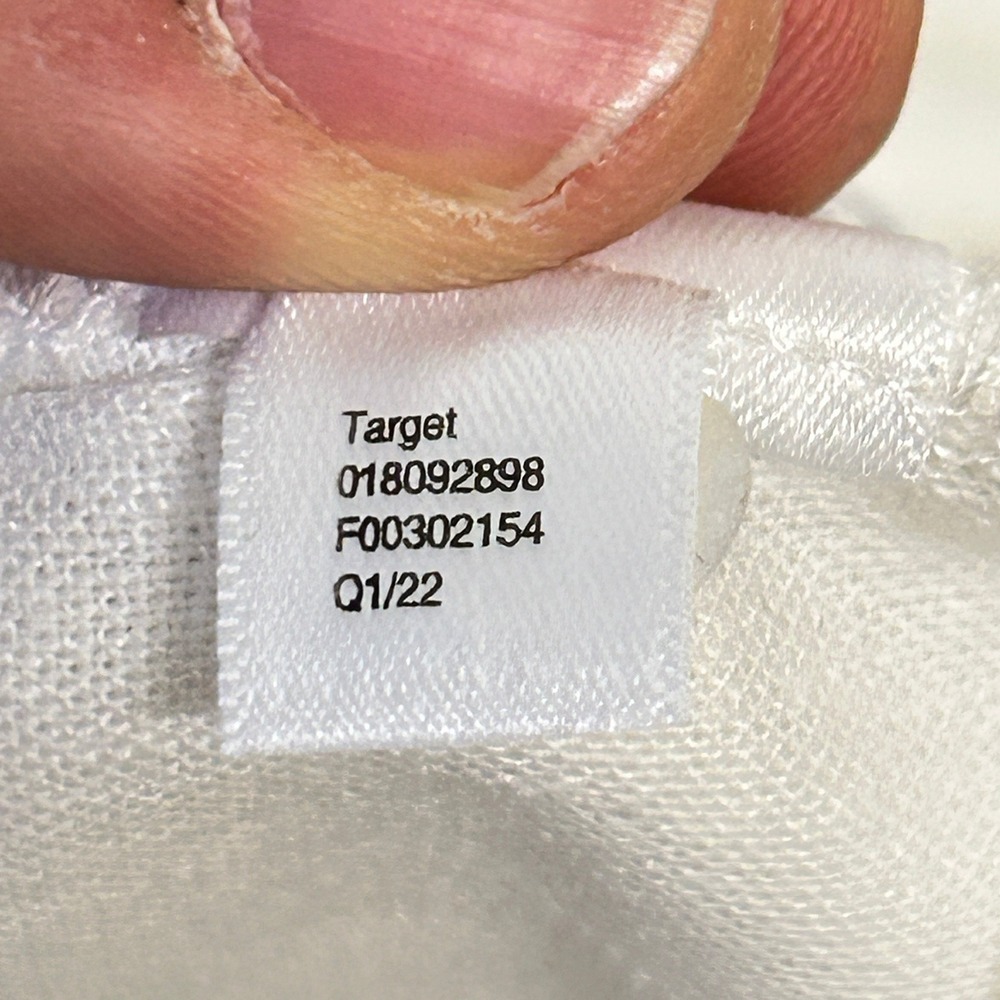 A‎ New Day Women's White One Shoulder Linen Blend Single Strap Mini Dress Size M - Picture 8 of 8